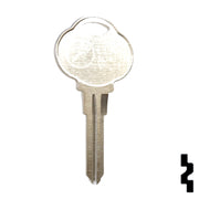 Uncut Key Blank | The Club | 1573F, CLB6 Residential-Commercial Key Ilco