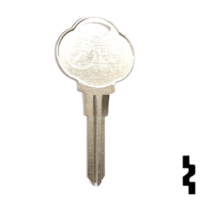 Uncut Key Blank | The Club | 1573F, CLB6 Residential-Commercial Key Ilco