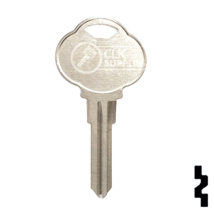 Uncut Key Blank | The Club | 1573F, CLB6 Residential-Commercial Key Ilco
