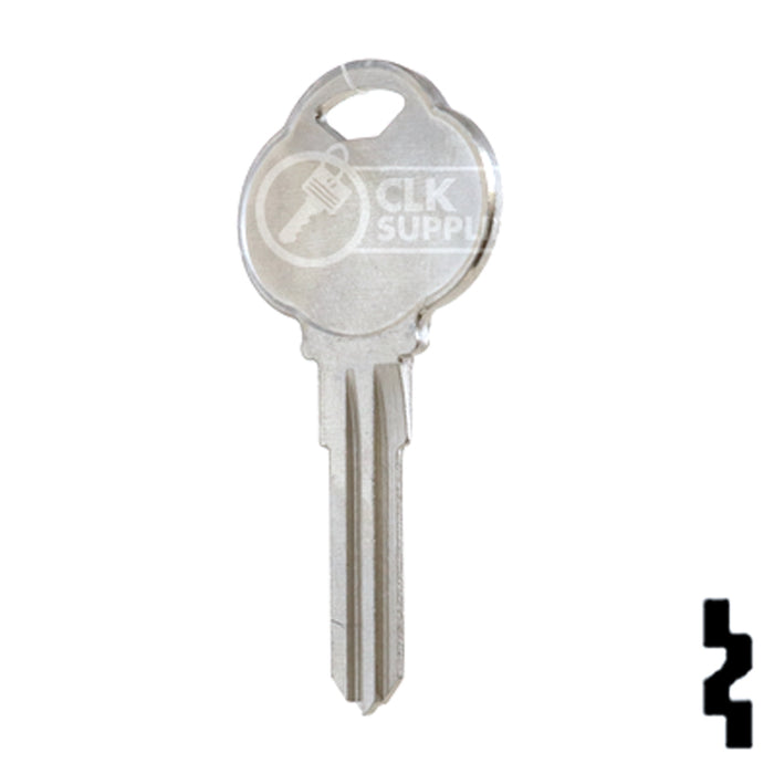 Uncut Key Blank | The Club | 1573F, CLB6 Residential-Commercial Key Ilco