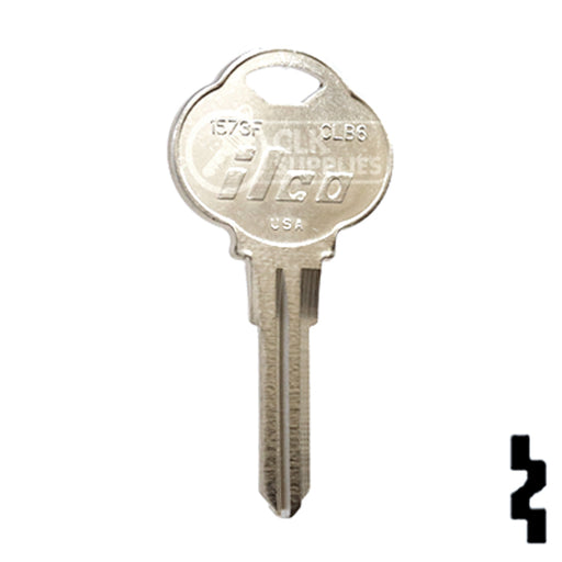 Uncut Key Blank | The Club | 1573F, CLB6 Residential-Commercial Key Ilco
