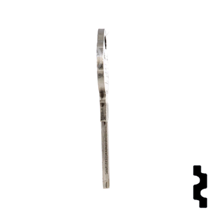 Uncut Key Blank | The Club | 1589I, CLB9 Residential-Commercial Key Ilco