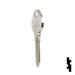 Uncut Key Blank | The Club | 1591L, CLB12 Residential-Commercial Key Ilco