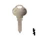 Uncut Key Blank | The Club | 1591L, CLB12 Residential-Commercial Key Ilco