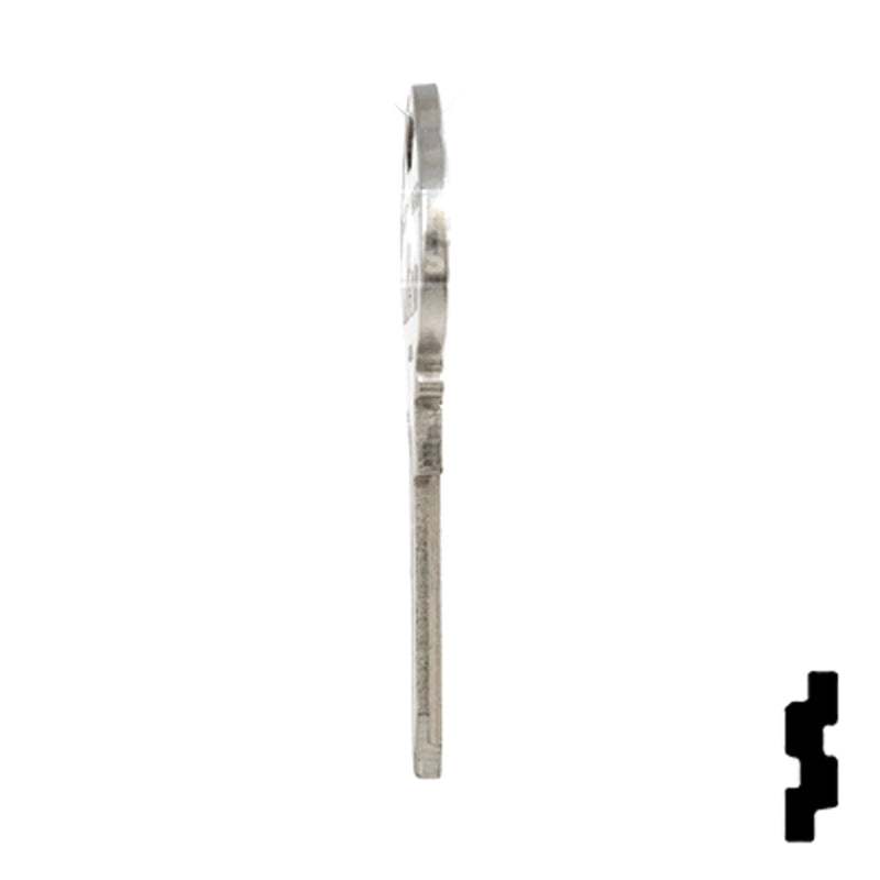 Uncut Key Blank | The Club | 1591P, CLB15 Residential-Commercial Key Ilco