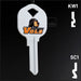 Uncut Key Blank | University of Tennessee | Choose Keyway Residential-Commercial Key Ilco