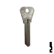 Uncut Key Blank | Weiser | L1054WB Residential-Commercial Key Ilco