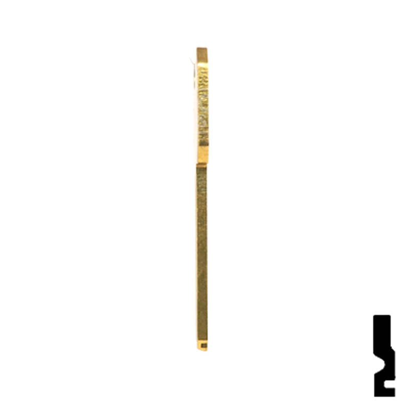 Uncut Key Blank | Weiser Neuter Bow | NB, WR3 Residential-Commercial Key Ilco