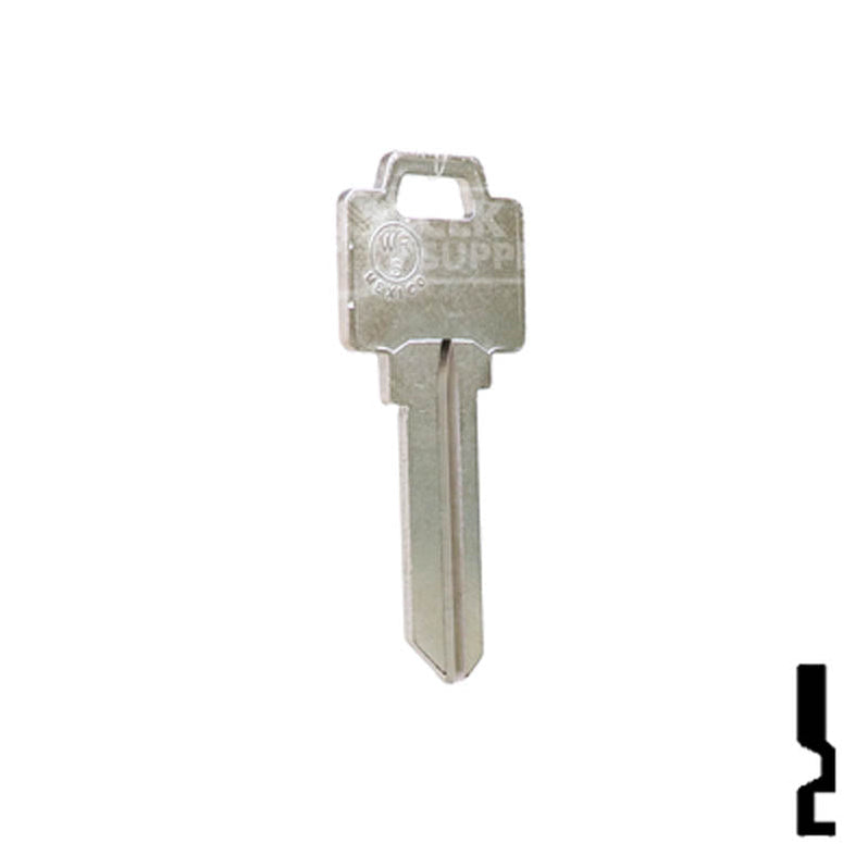 Uncut Key Blank | Weiser | WR5, N1054WB
