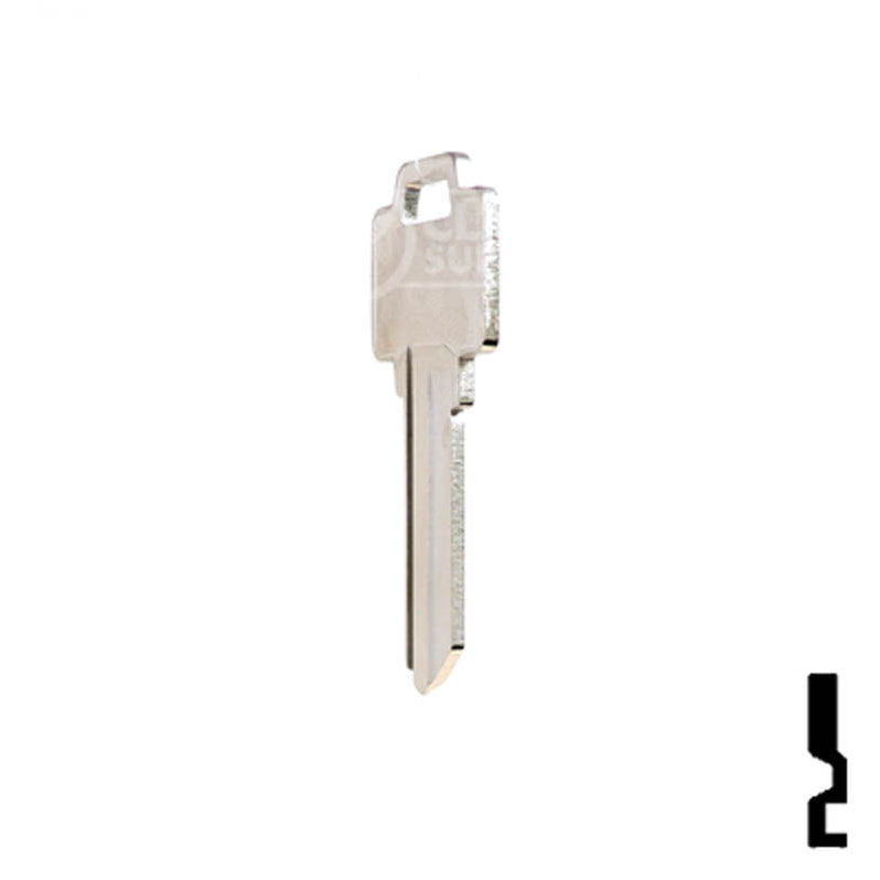 Uncut Key Blank | Weiser | WR5, N1054WB