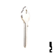 Uncut  Key Blank | Weiser | X1054WA, WR2 Residential-Commercial Key Ilco