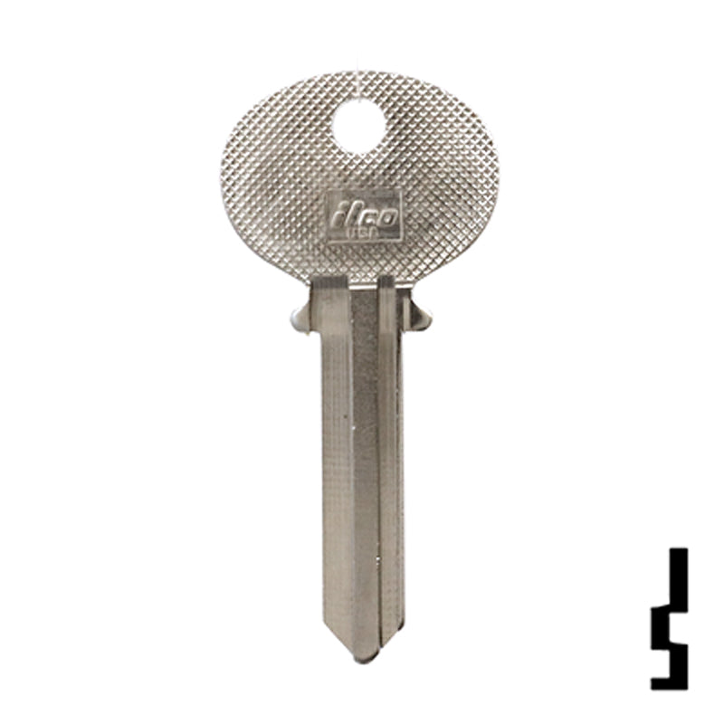 Uncut Key Blank | Wilson Bohannon | 1071AB Residential-Commercial Key Ilco