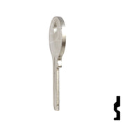 Uncut Key Blank | Wilson Bohannon | 1071BD Residential-Commercial Key Ilco