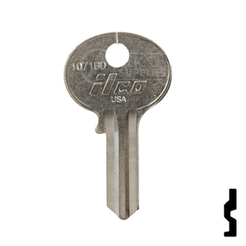 Uncut Key Blank | Wilson Bohannon | 1071BD Residential-Commercial Key Ilco