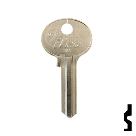 Uncut Key Blank | Wilson Bohannon | 1071E Residential-Commercial Key Ilco