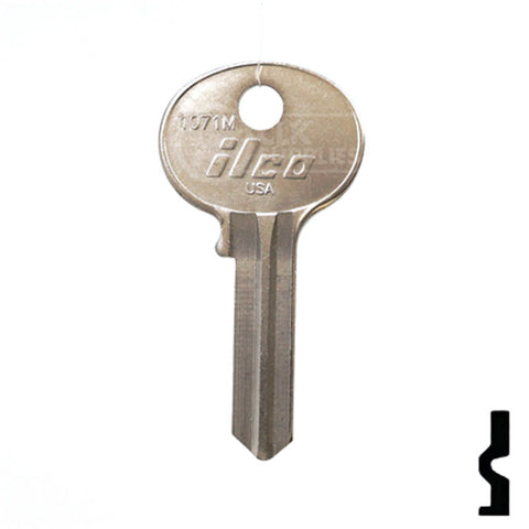 Uncut Key Blank | Wilson-Bohannon | 1071M