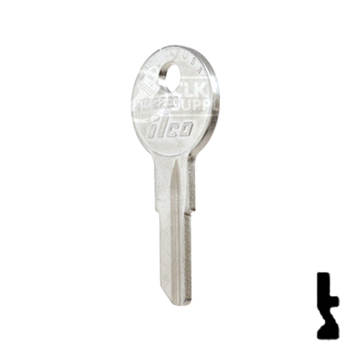 Uncut Key Blank | Yale | 01122BR Residential-Commercial Key Ilco