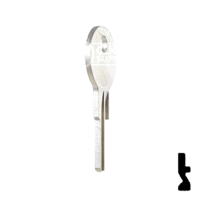 Uncut Key Blank | Yale | 01122BR Residential-Commercial Key Ilco
