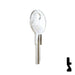 Uncut Key Blank | Yale | 01122BR Residential-Commercial Key Ilco