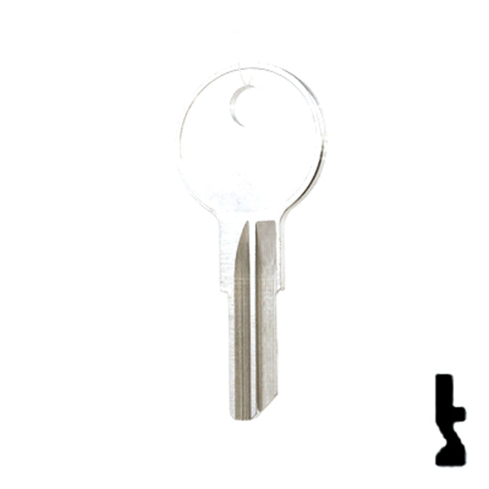 Uncut Key Blank | Yale | 01122BR Residential-Commercial Key Ilco