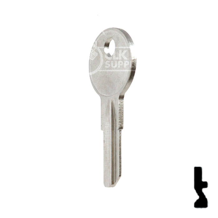 Uncut Key Blank | Yale | 01122BR Residential-Commercial Key Ilco