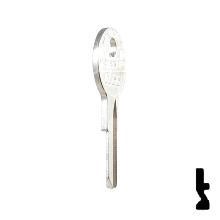 Uncut Key Blank | Yale | 01122BR Residential-Commercial Key Ilco