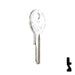 Uncut Key Blank | Yale | 01122BR Residential-Commercial Key Ilco