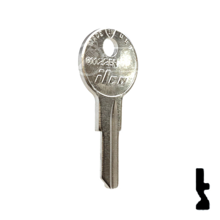 Uncut Key Blank | Yale | 01122BR Residential-Commercial Key Ilco
