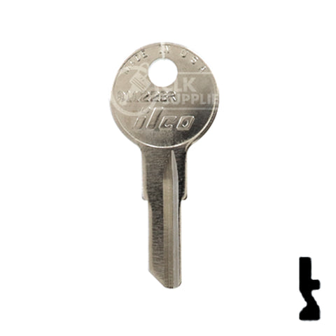 Uncut Key Blank | Yale | 01122BR