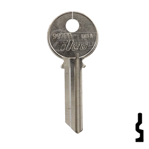 Uncut Key Blank | Yale | 997PA