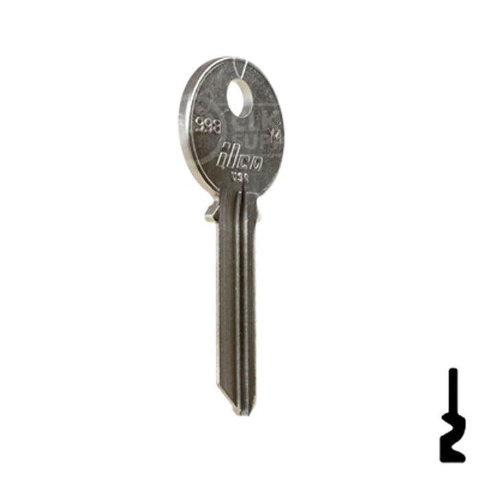 Uncut  Key Blank | Yale | 998-Y4 Residential-Commercial Key Ilco