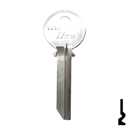 Uncut Key Blank | Yale | 998A Residential-Commercial Key Ilco