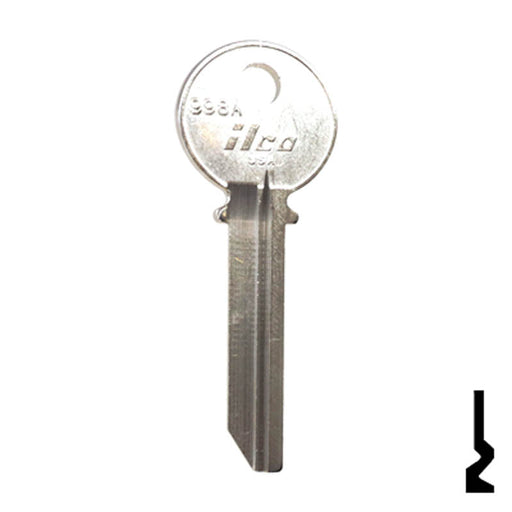 Uncut Key Blank | Yale | 998A Residential-Commercial Key Ilco