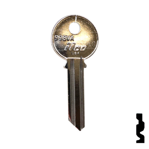 Uncut Key Blank | Yale | 998VA Residential-Commercial Key Ilco