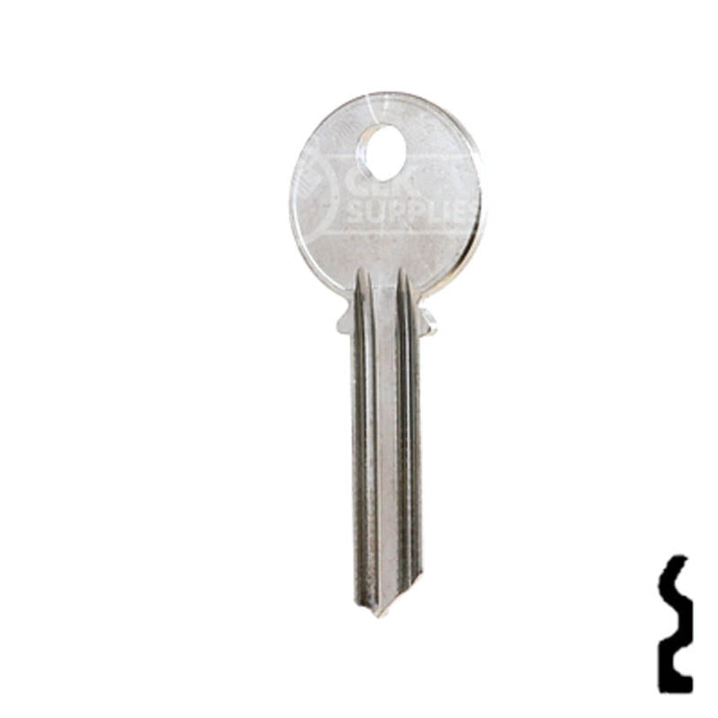 Uncut Key Blank | Yale | 999A, Y2 (NP)