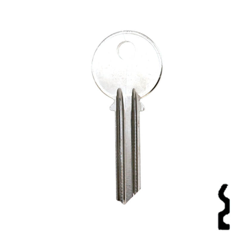 Uncut Key Blank | Yale | 999A, Y2 (NP)