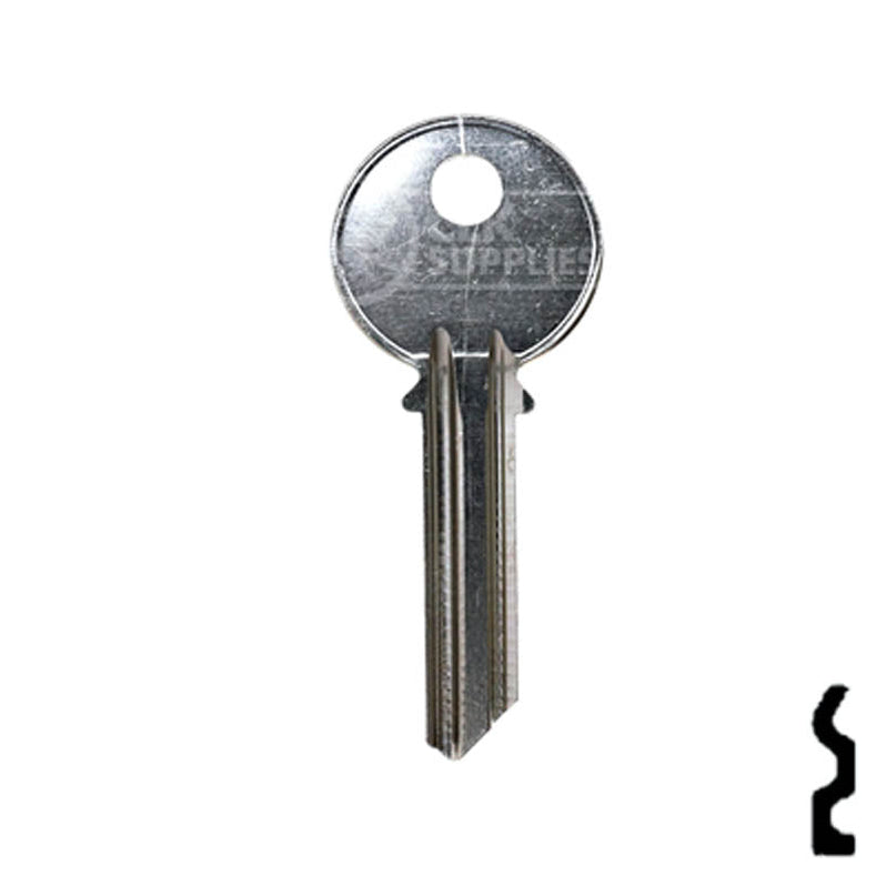 Uncut Key Blank | Yale | 999A, Y2 (NP)