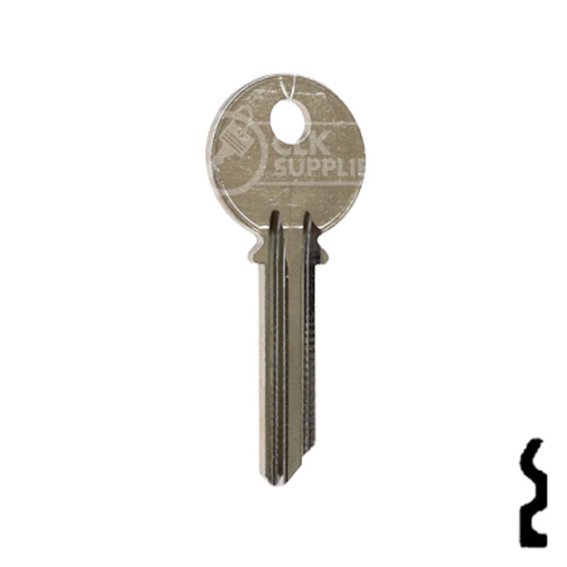 Uncut Key Blank | Yale | 999A, Y2 (NP)