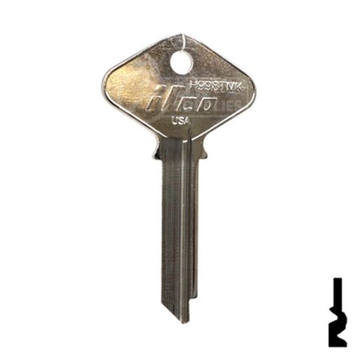 Uncut Key Blank | Yale | H998TMK Residential-Commercial Key Ilco