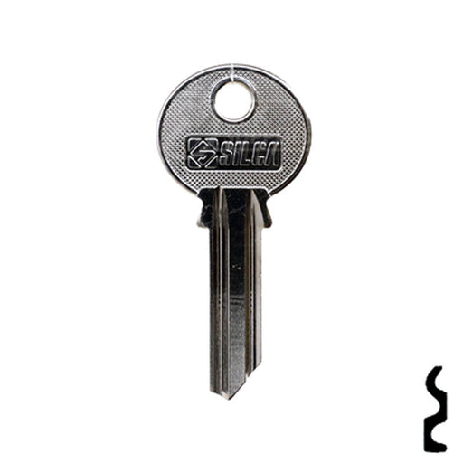 Uncut Key Blank | Zeiss-Ikon | ZE1, ZKN1 Residential-Commercial Key Ilco