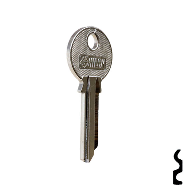 Zeck Key Uncut Key Blank | Zeiss Ikon | ZE1, ZKN1