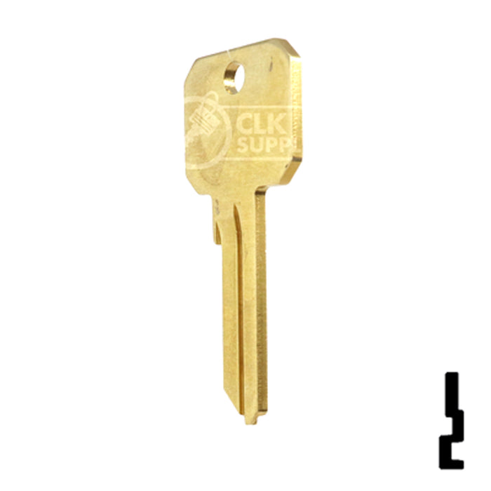 Uncut NB Key Blank | Weiser | WK2 Residential-Commercial Key Ilco