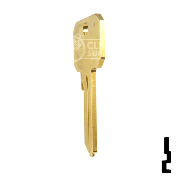 Uncut NB Key Blank | Weiser | WK2 Residential-Commercial Key Ilco
