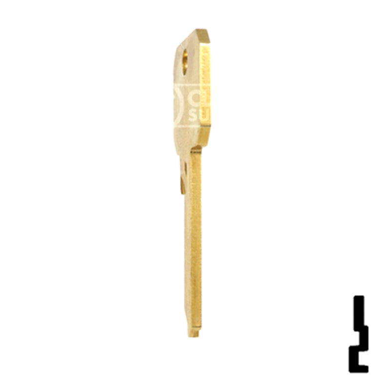 Uncut NB Key Blank | Weiser | WK2 Residential-Commercial Key Ilco