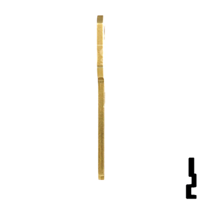 Uncut NB Key Blank | Weiser | WK2 Residential-Commercial Key Ilco