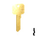 Uncut NB Key Blank | Weiser | WK2 Residential-Commercial Key Ilco