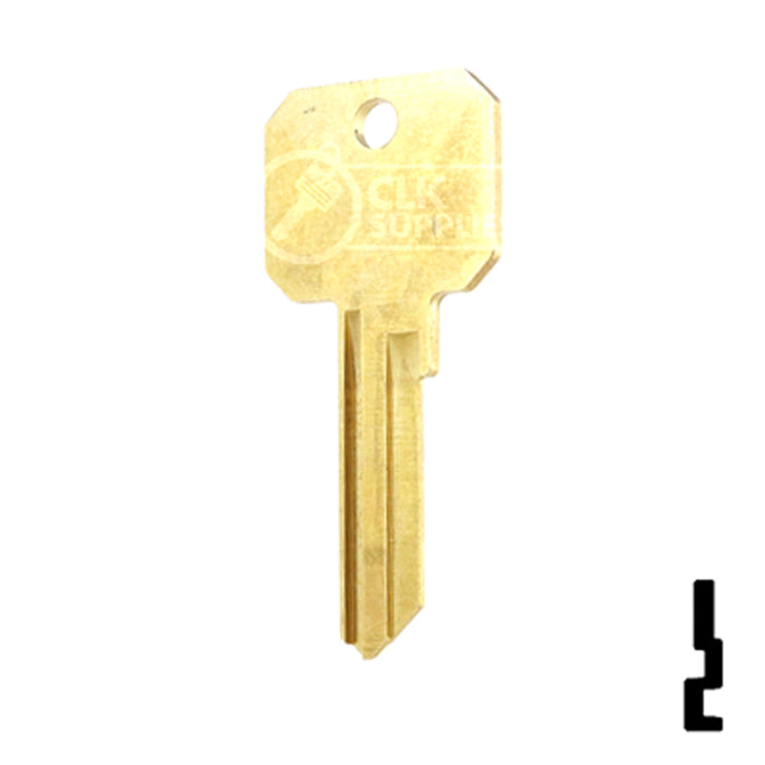 Uncut NB Key Blank | Weiser | WK2 Residential-Commercial Key Ilco