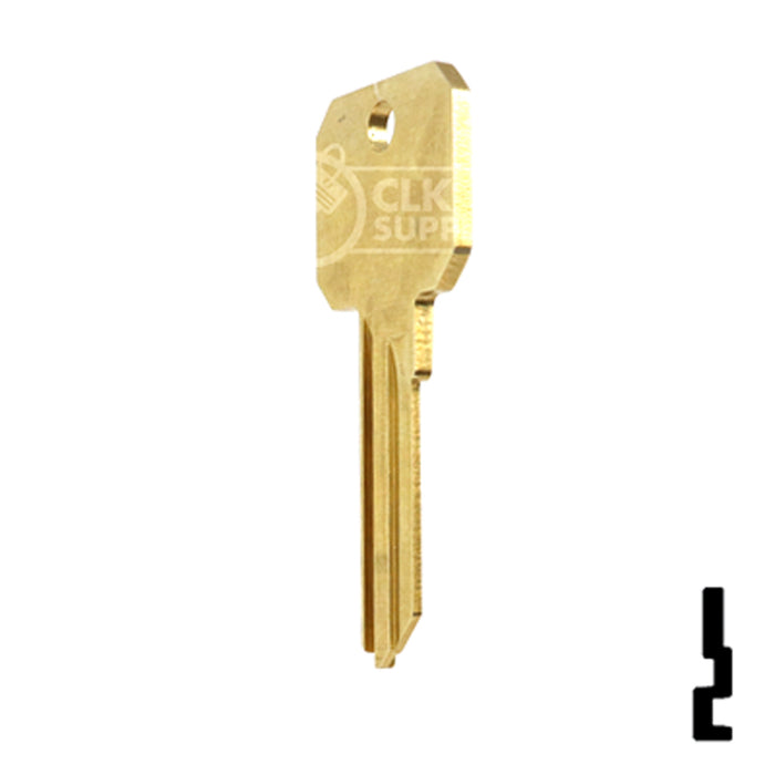 Uncut NB Key Blank | Weiser | WK2 Residential-Commercial Key Ilco