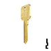 Uncut NB Key Blank | Weiser | WK2 Residential-Commercial Key Ilco