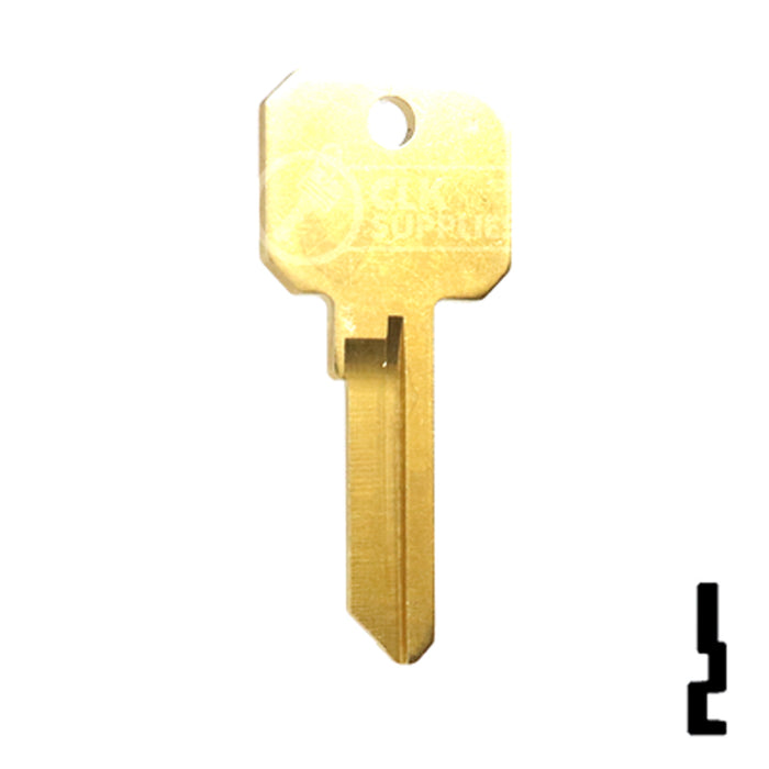 Uncut NB Key Blank | Weiser | WK2 Residential-Commercial Key Ilco
